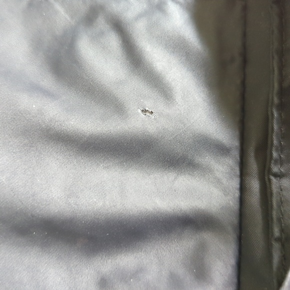 EUC Tory Burch Scout Mini Nylon Backpack in black flap magnetic clasp closure - Picture 16 of 16